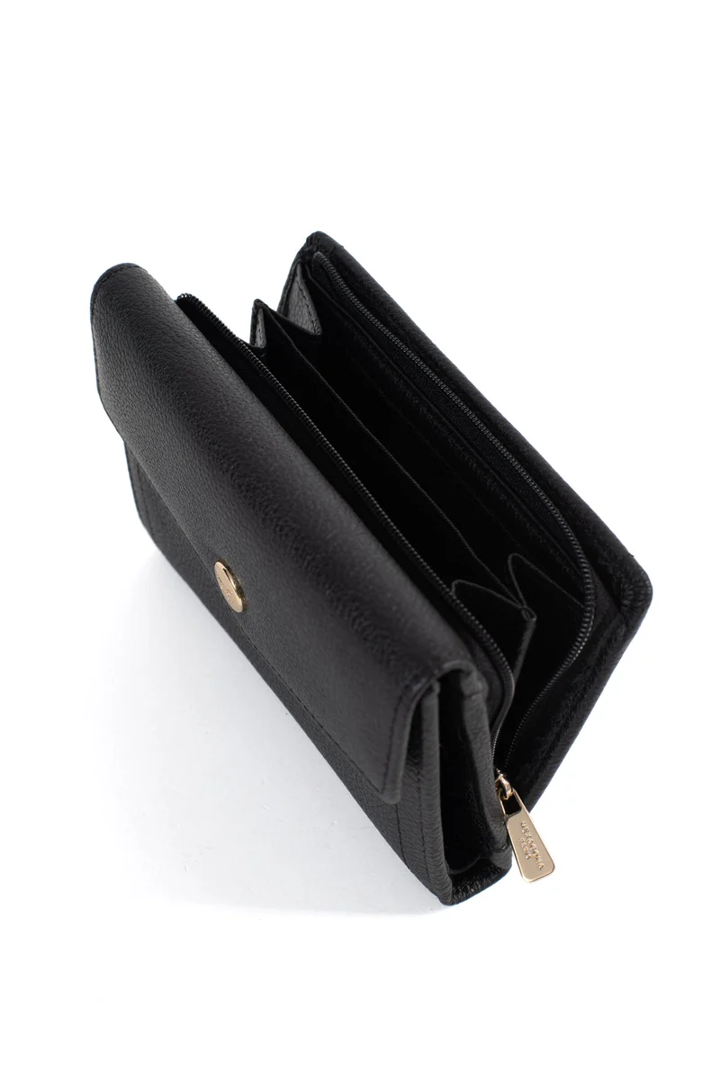 Portefeuille - 1 volet - Stop RFID - Cuir