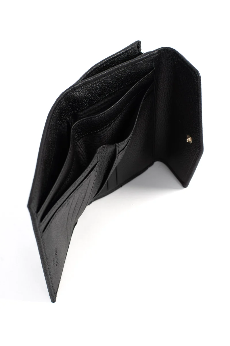 Portefeuille - 1 volet - Stop RFID - Cuir