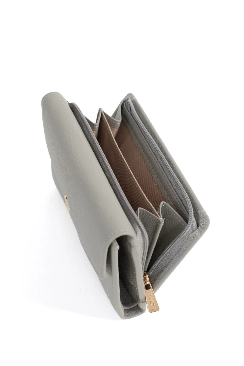 Portefeuille - 1 volet - Stop RFID - Cuir