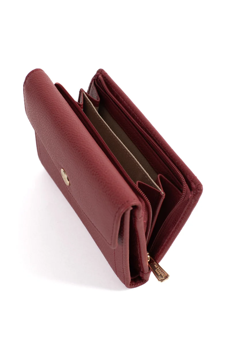 Portefeuille - 1 volet - Stop RFID - Cuir