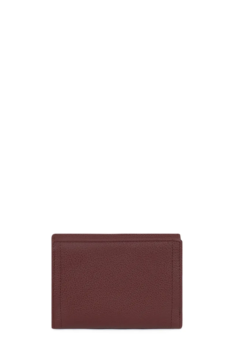 Portefeuille - 1 volet - Stop RFID - Cuir