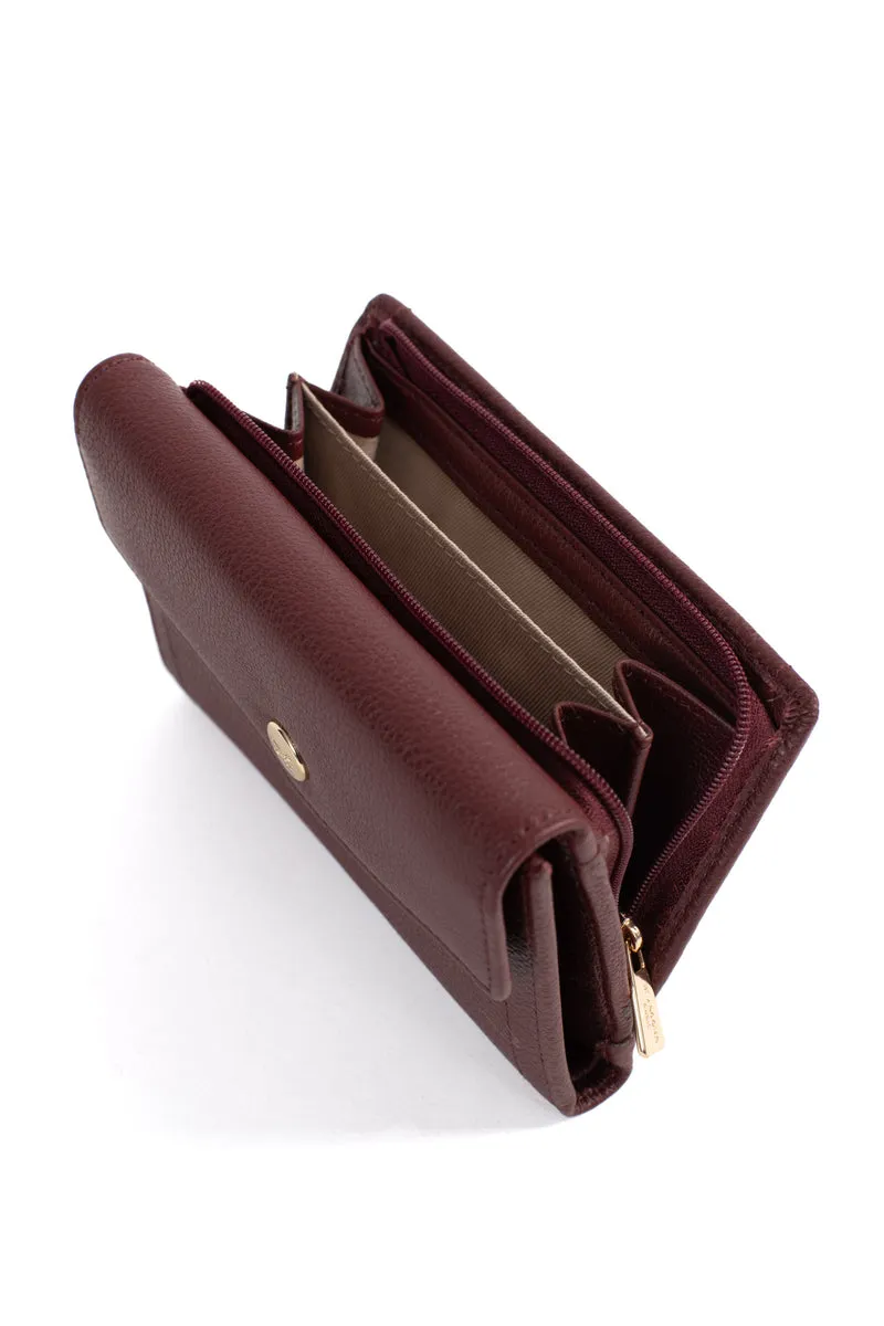 Portefeuille - 1 volet - Stop RFID - Cuir