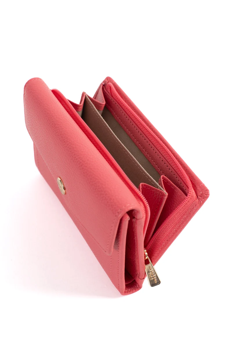 Portefeuille - 1 volet - Stop RFID - Cuir