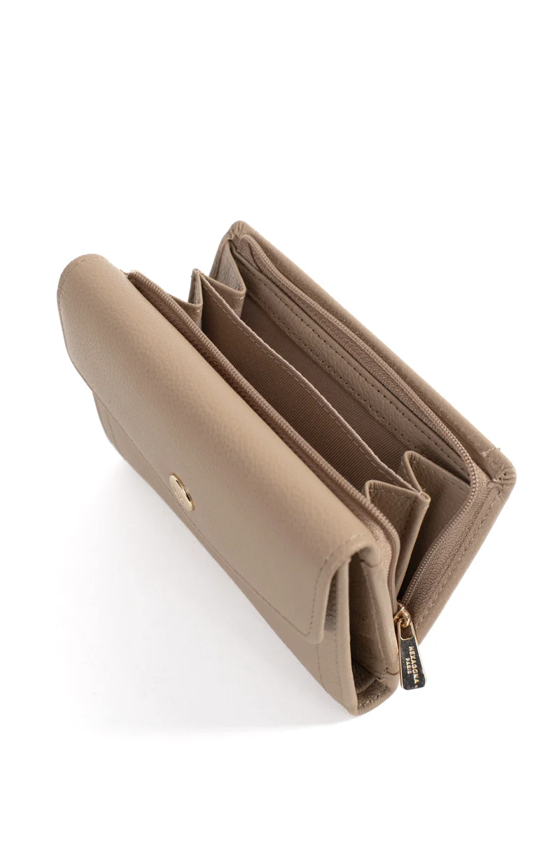 Portefeuille - 1 volet - Stop RFID - Cuir