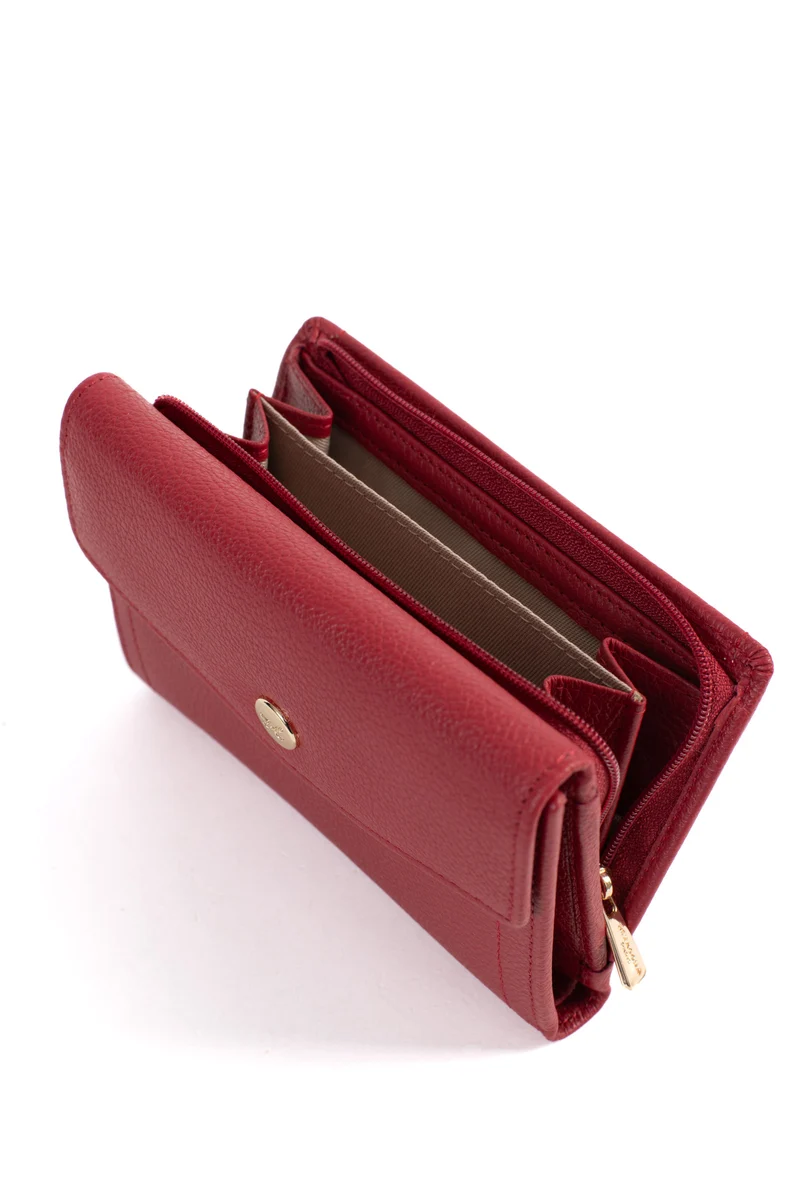 Portefeuille - 1 volet - Stop RFID - Cuir