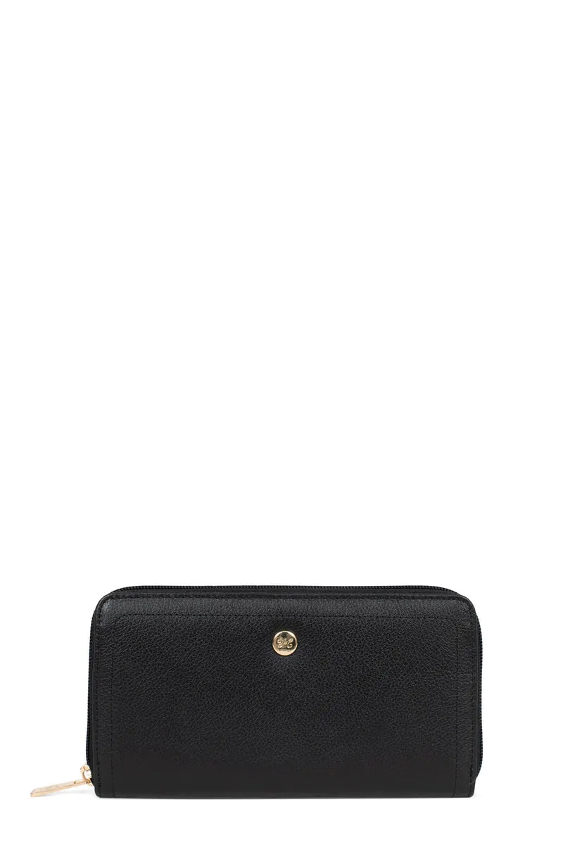 Portefeuille long - Stop RFID - Cuir