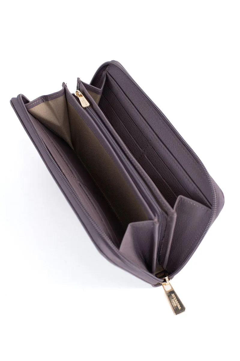 Portefeuille long - Stop RFID - Cuir