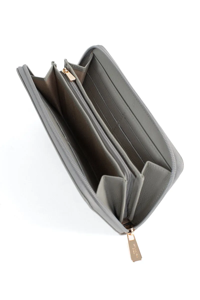 Portefeuille long - Stop RFID - Cuir
