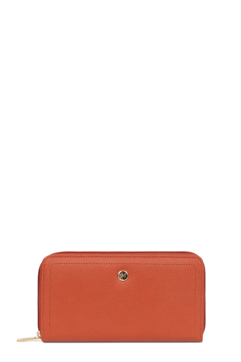 Portefeuille long - Stop RFID - Cuir