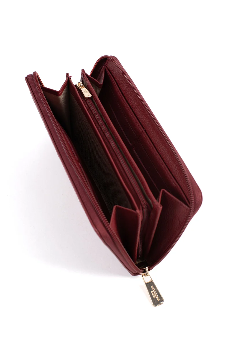 Portefeuille long - Stop RFID - Cuir