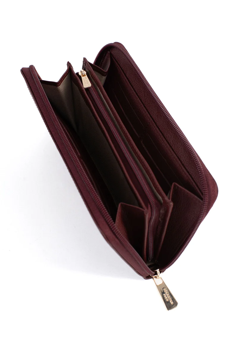 Portefeuille long - Stop RFID - Cuir