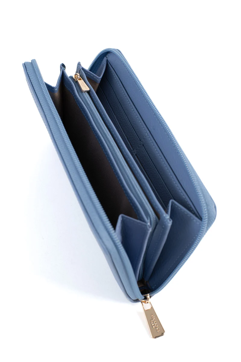 Portefeuille long - Stop RFID - Cuir