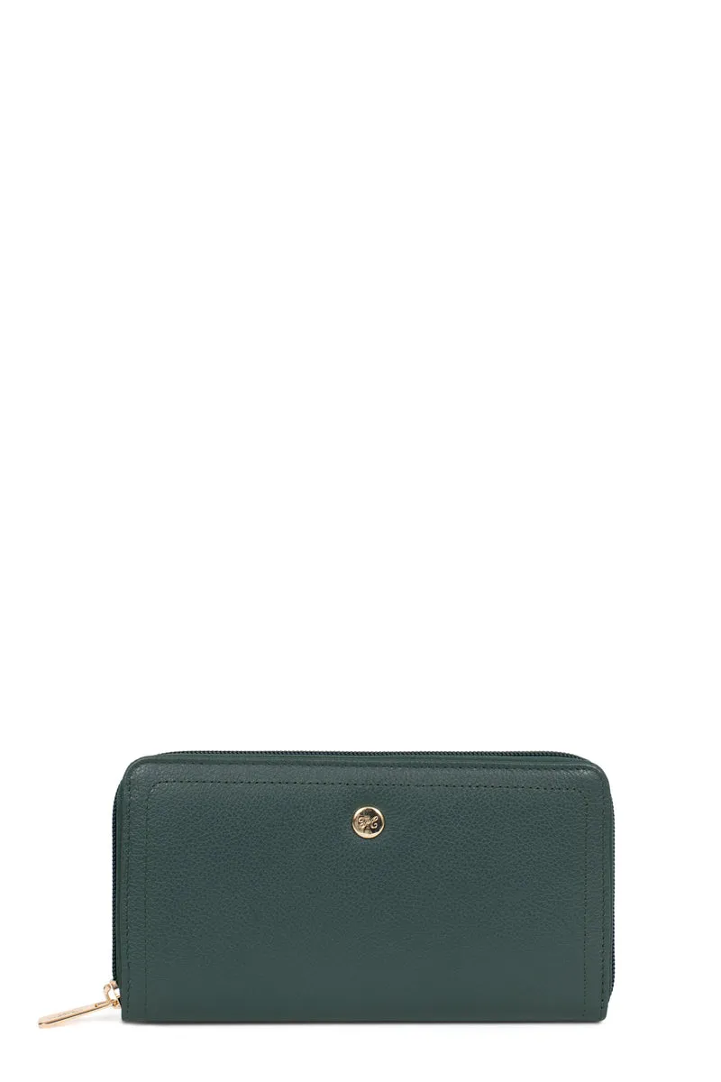 Portefeuille long - Stop RFID - Cuir