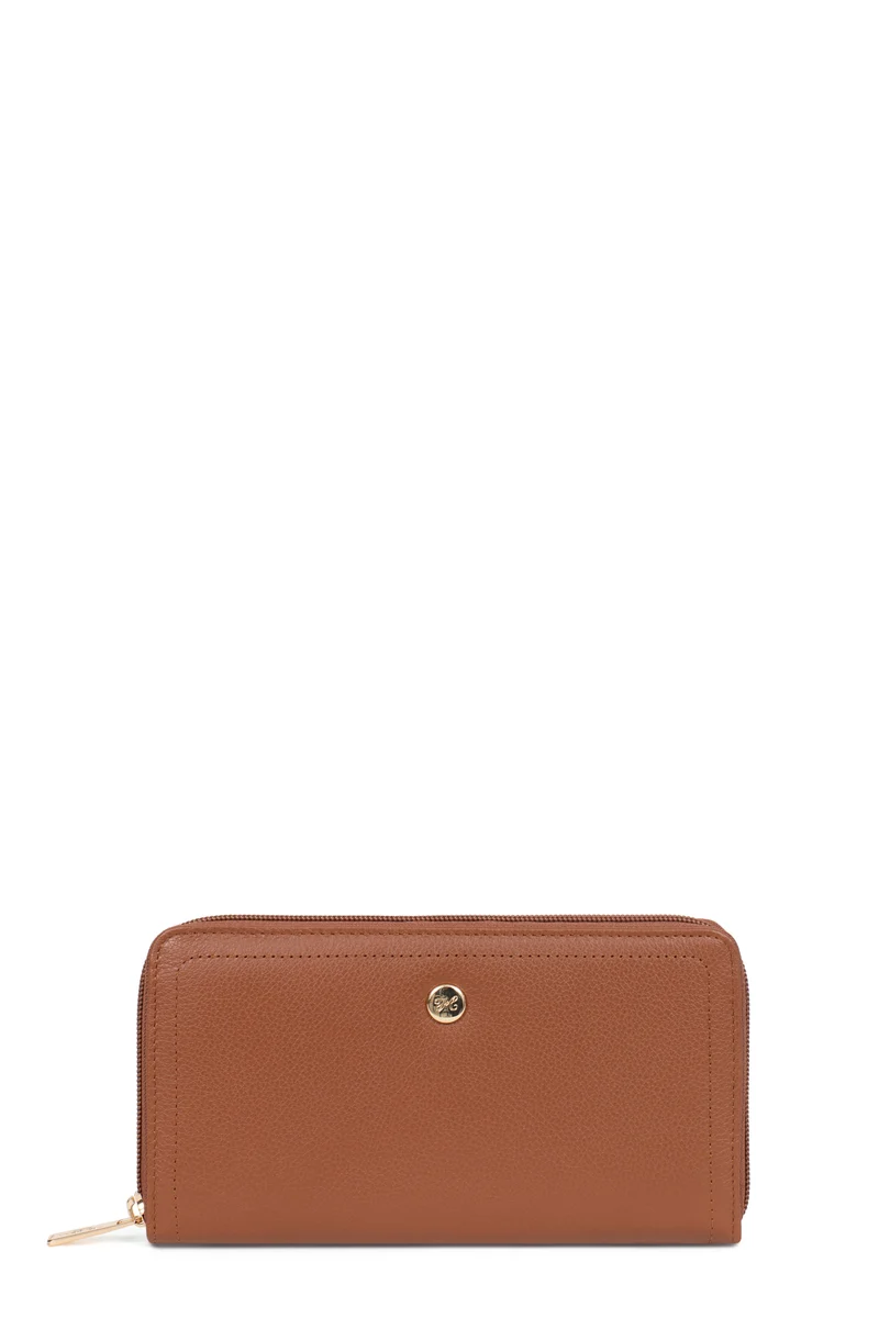 Portefeuille long - Stop RFID - Cuir