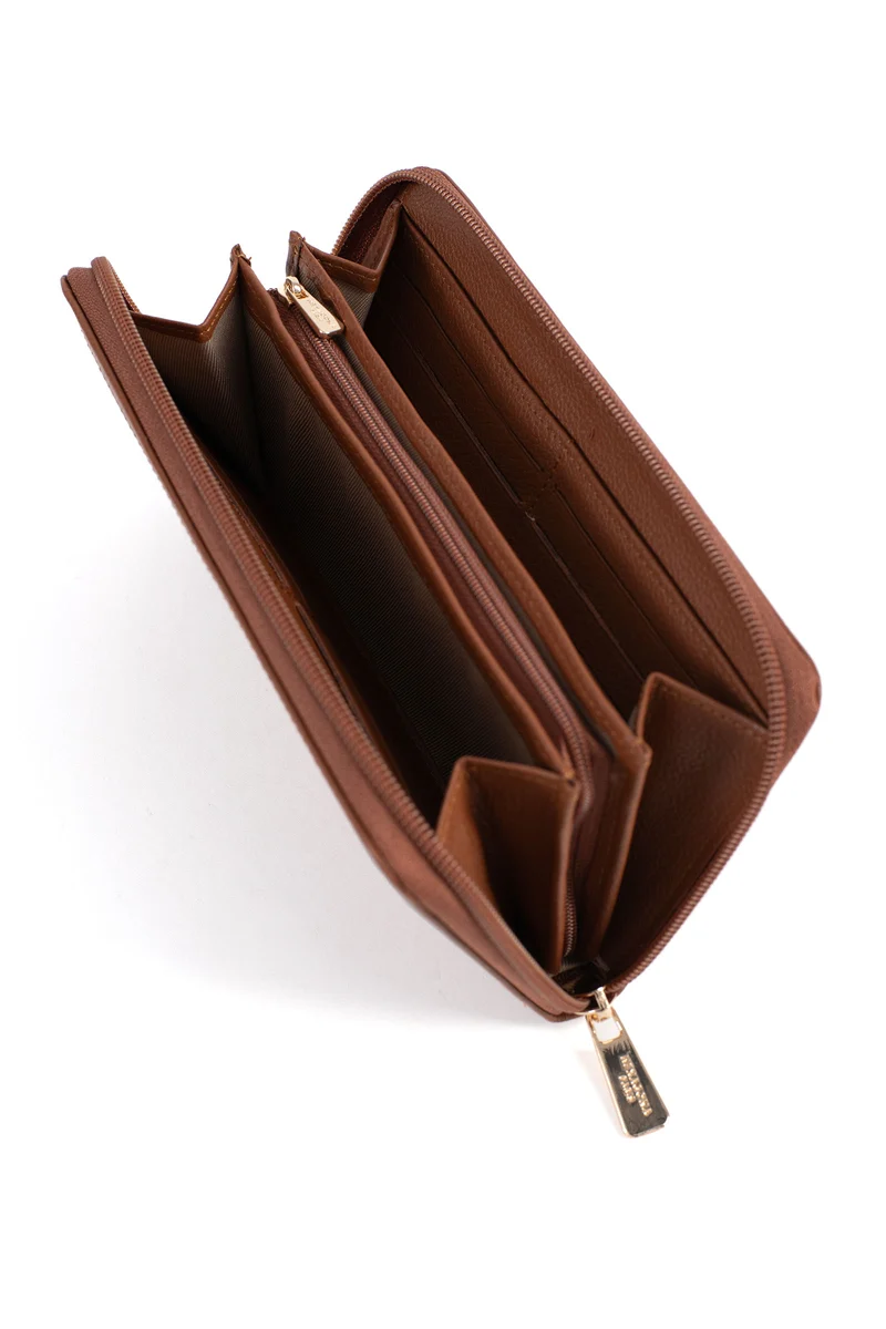 Portefeuille long - Stop RFID - Cuir