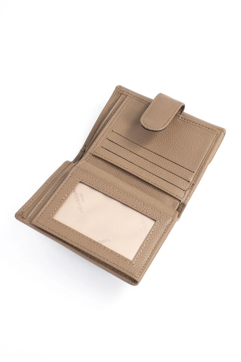 Portefeuille - 2 volets - Cuir