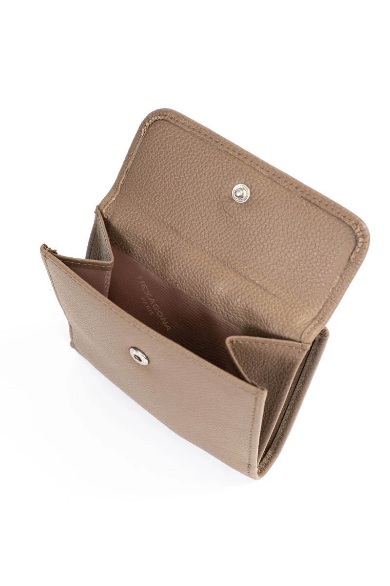 Portefeuille - 2 volets - Cuir
