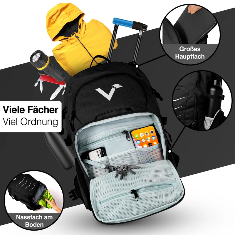 Explorer V22 - Le sac à dos tout-en-un pour l'extérieur