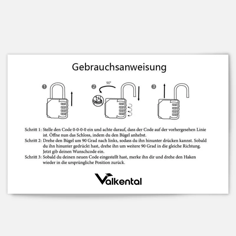 QuickLock - Cadenas à combinaison pour fermer les sacoches de vélo