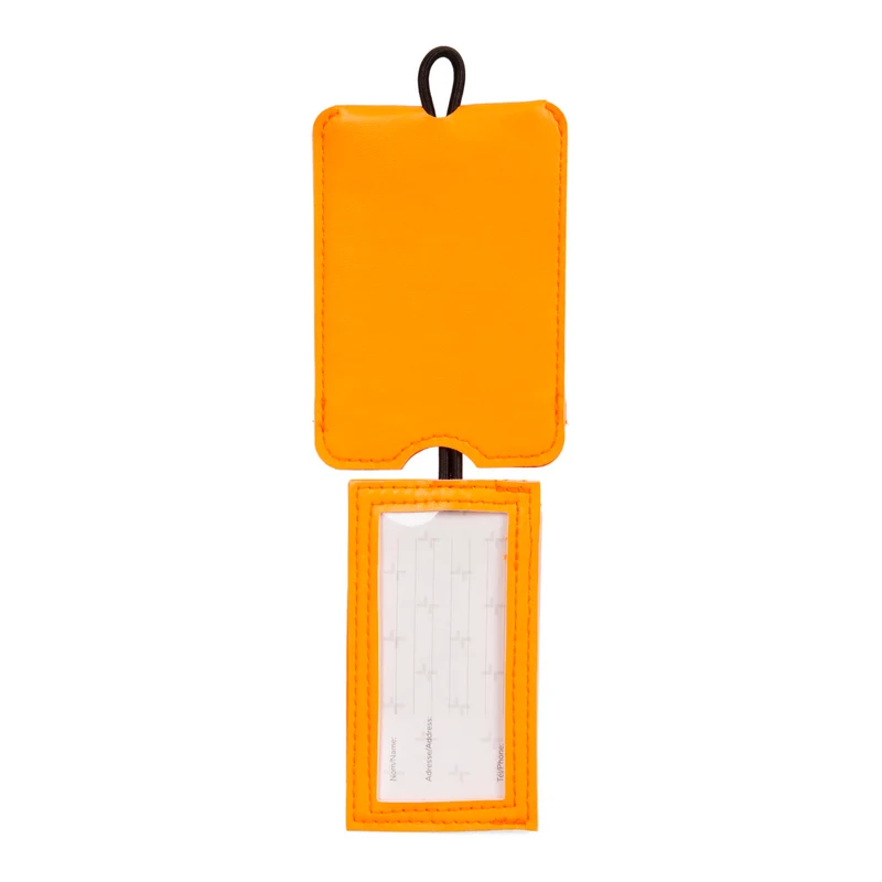 Orange Slide Luggage Tag