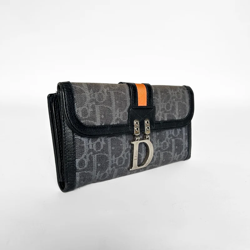 Dior Portefeuille oblique en toile