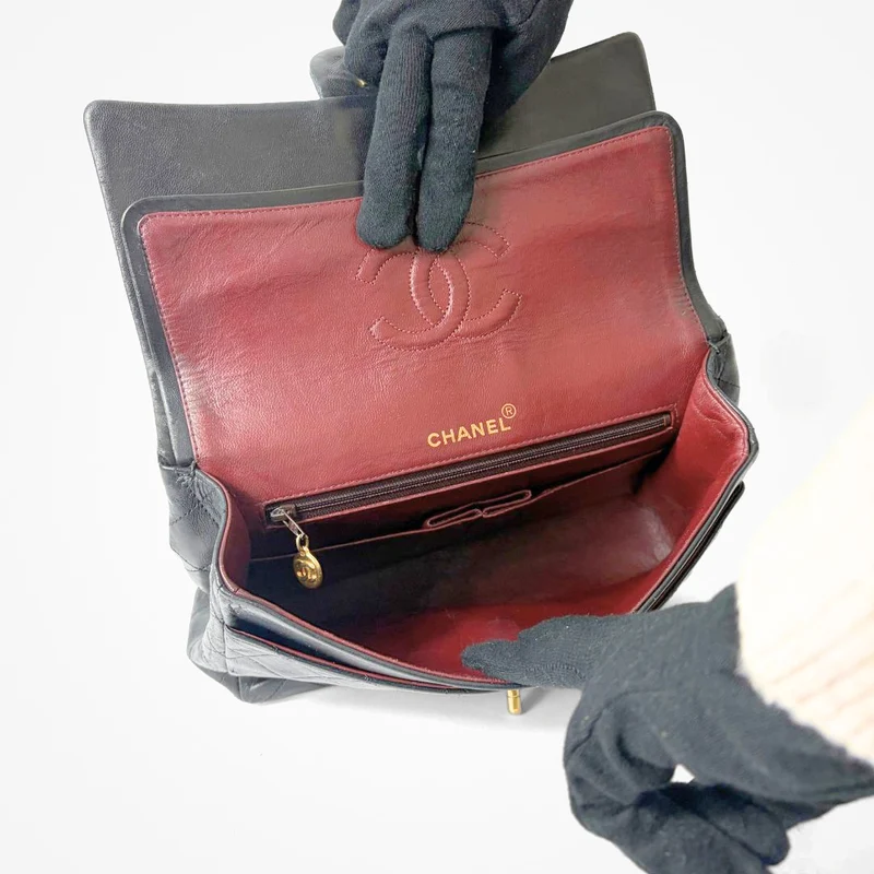 Chanel Moyenne Double Classic Flap Bag