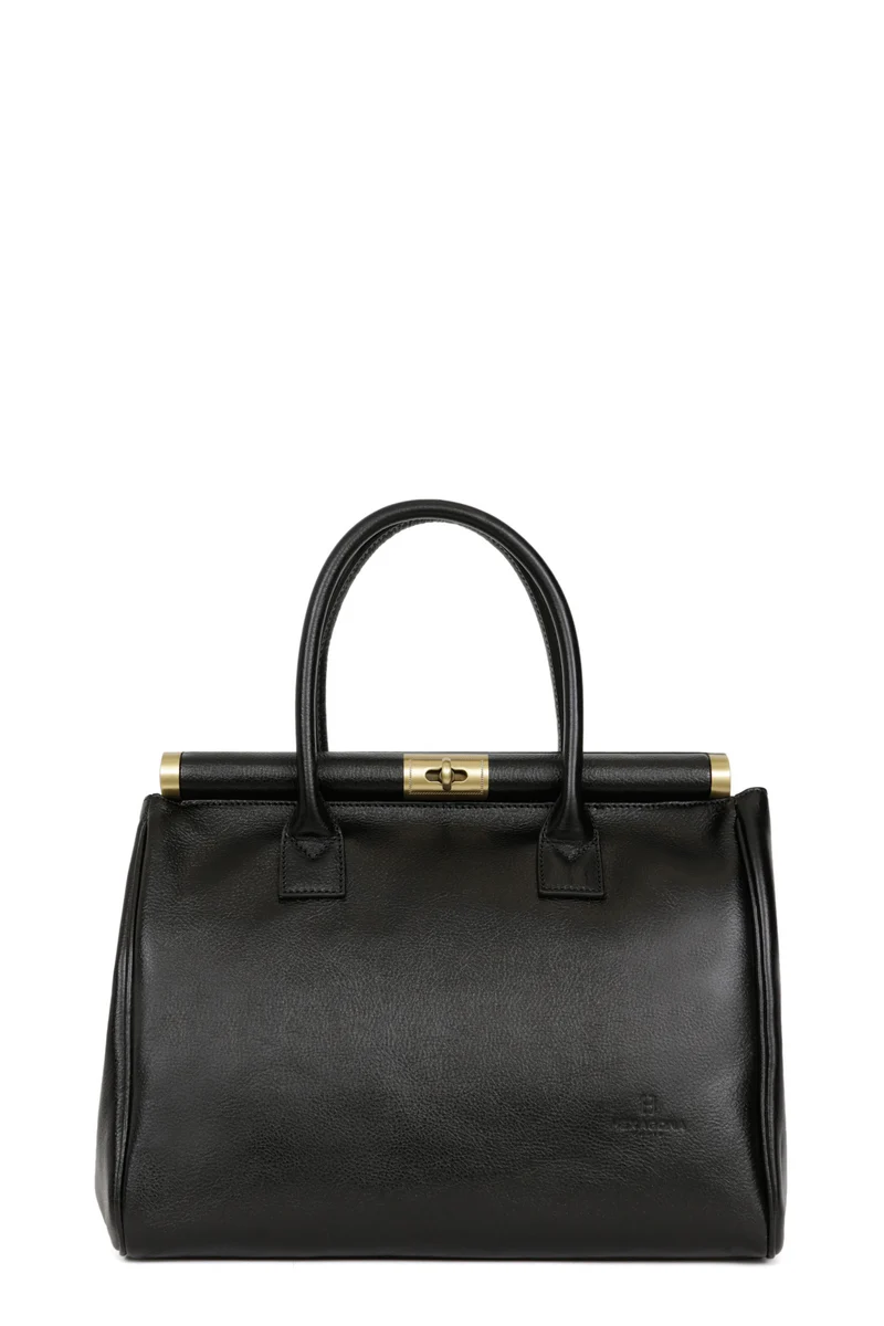 Sac porté main 2 poignées - A4 - Cuir