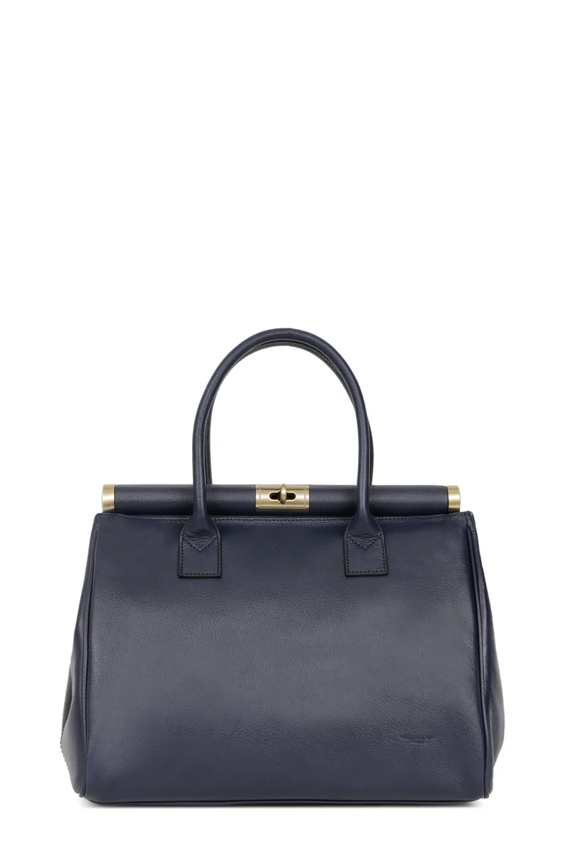 Sac porté main 2 poignées - A4 - Cuir
