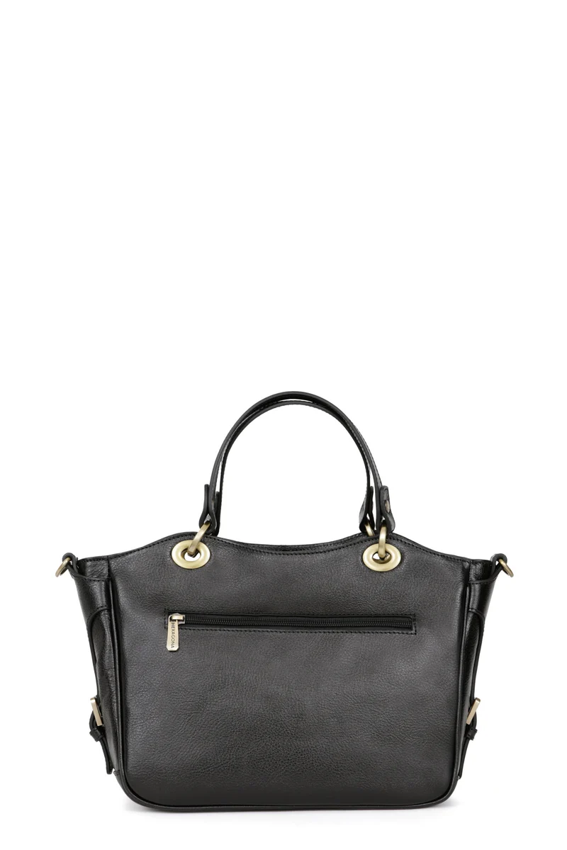 Sac porté main 2 poignées - Cuir