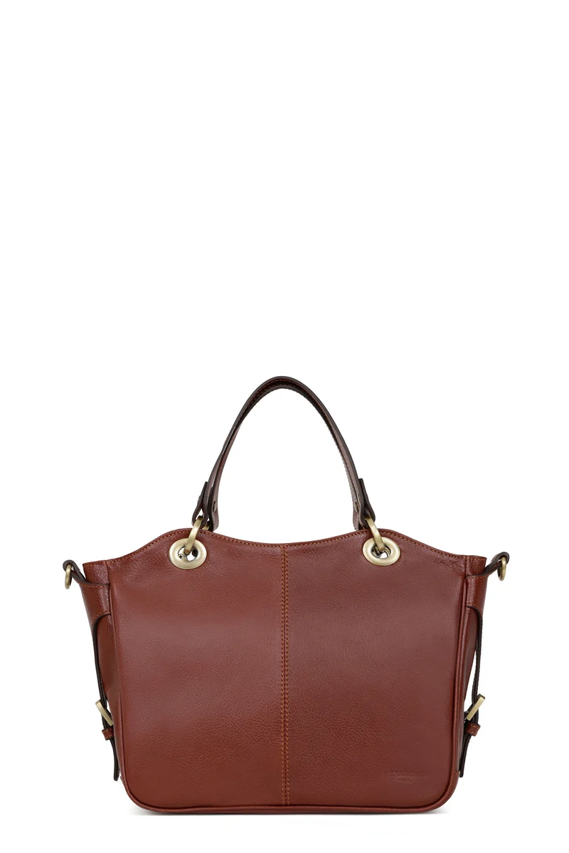Sac porté main 2 poignées - Cuir