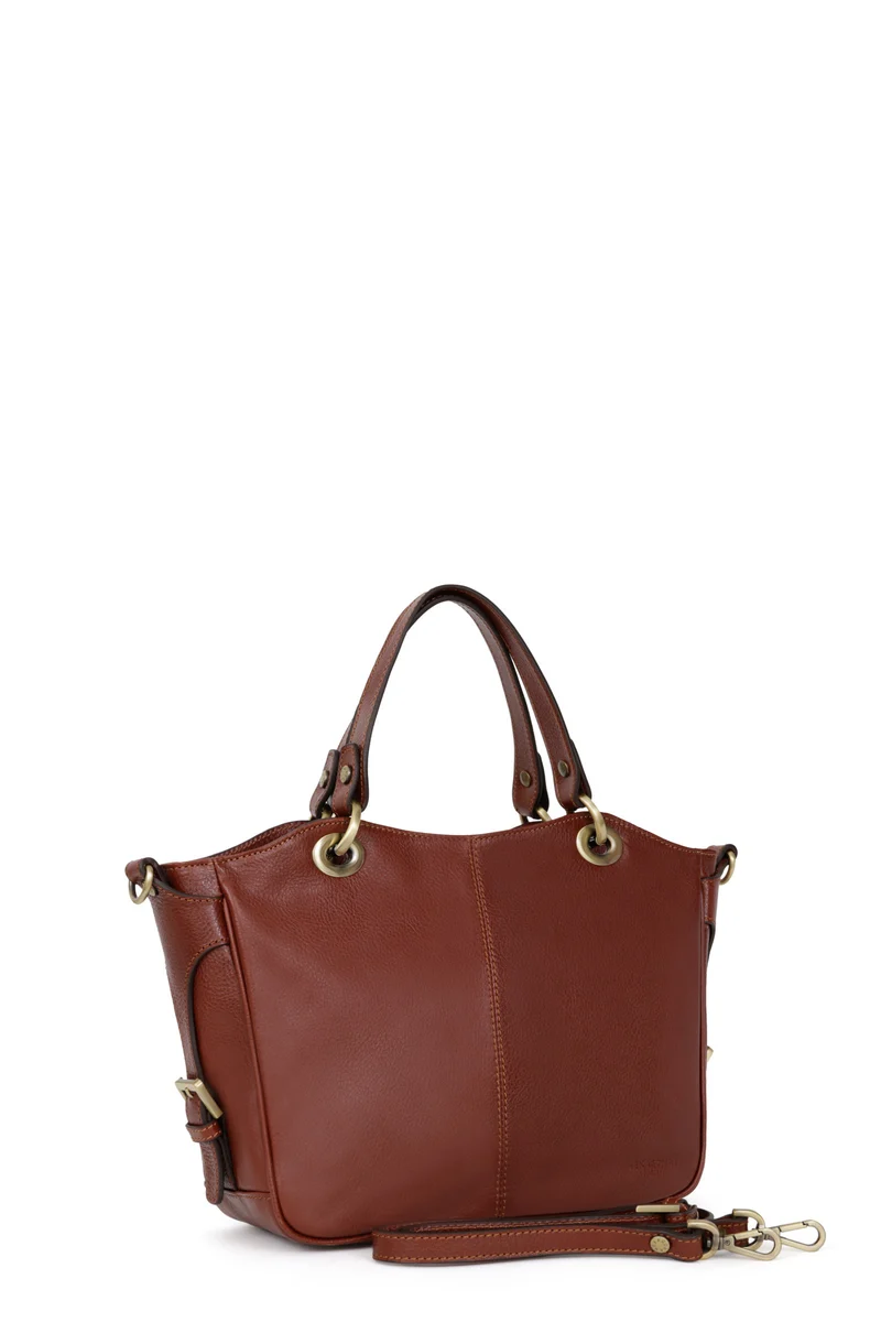 Sac porté main 2 poignées - Cuir