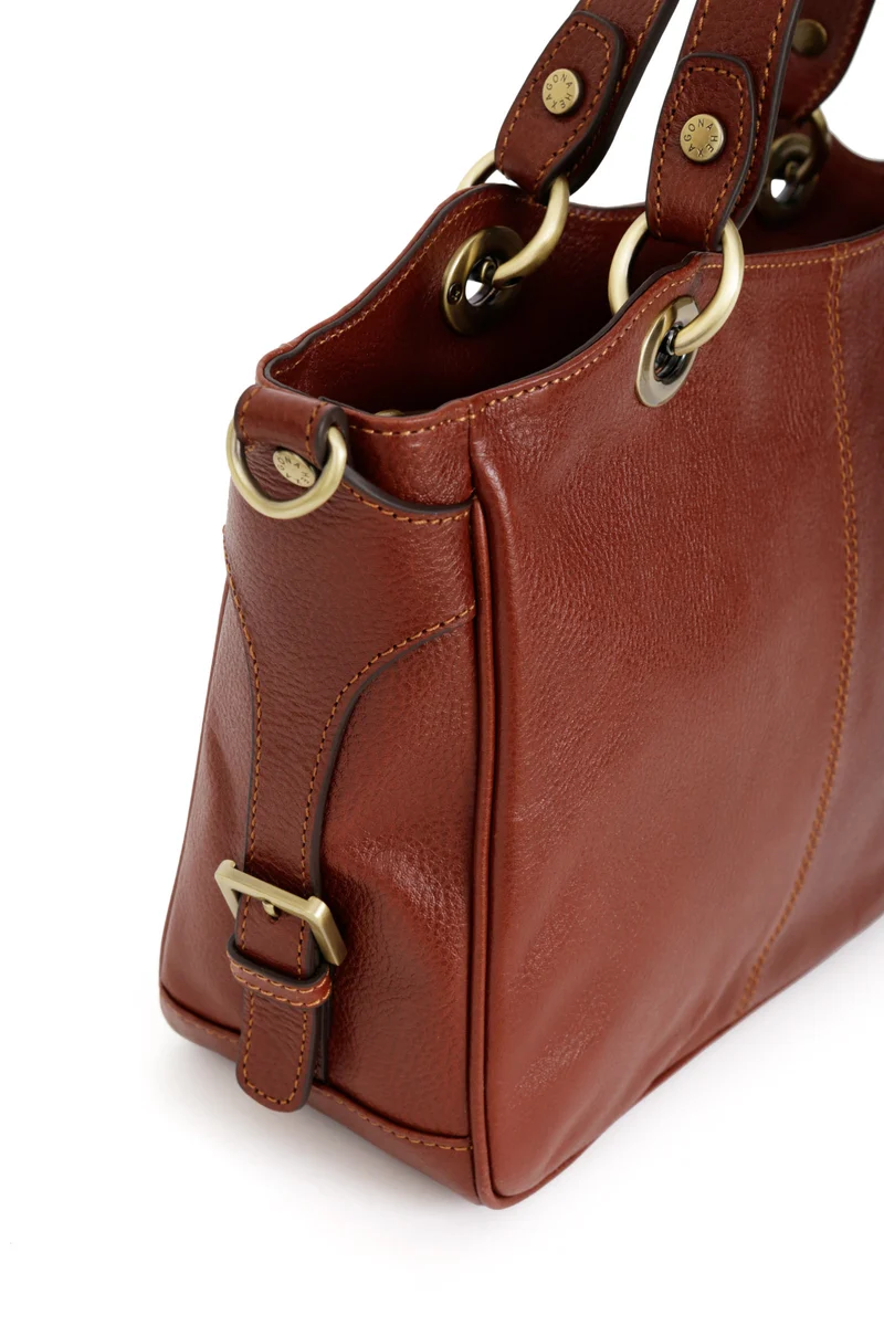 Sac porté main 2 poignées - Cuir