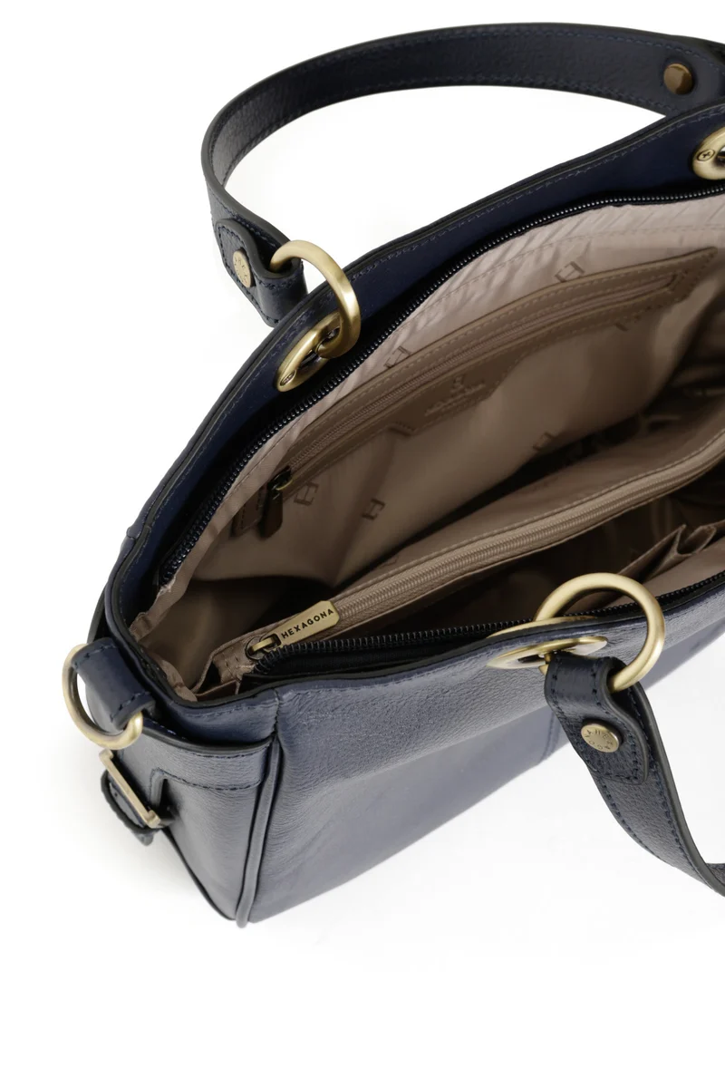 Sac porté main 2 poignées - Cuir