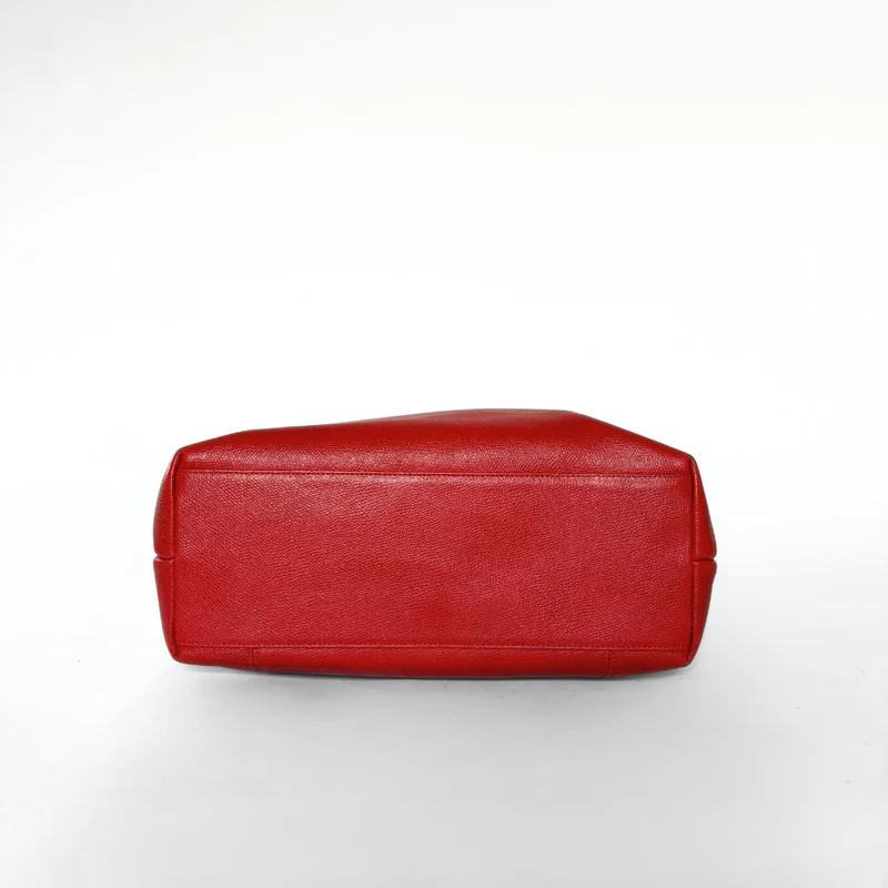 Chanel Big Shopper Cuir rouge