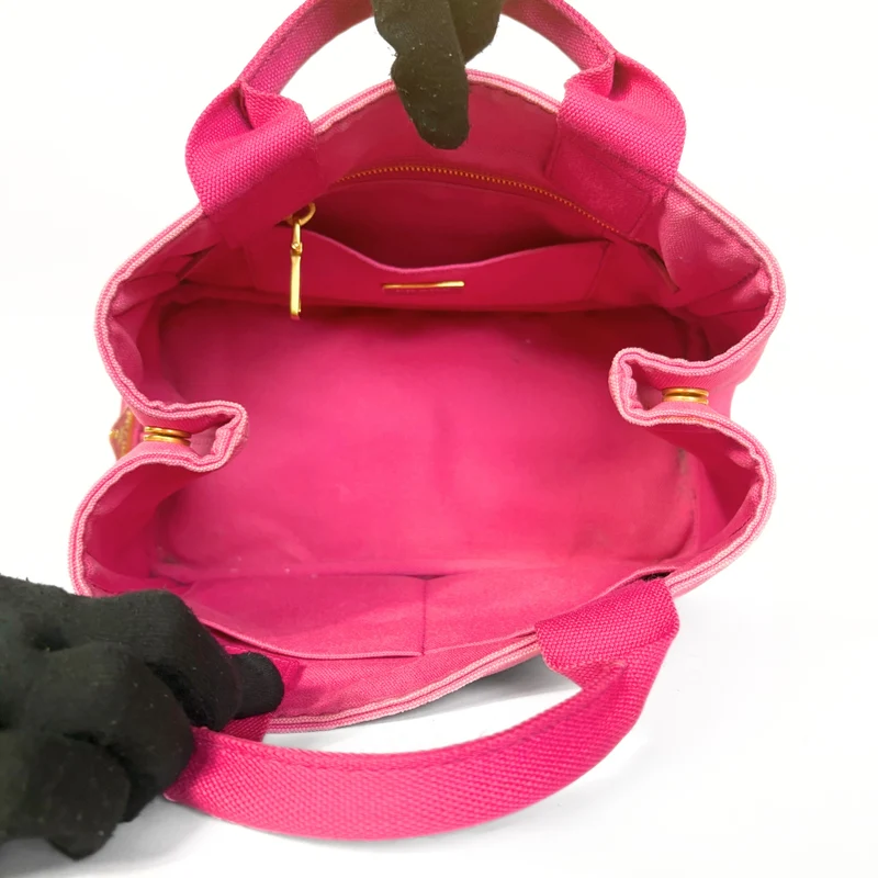 Prada Petit sac fourre-tout en toile Canapa