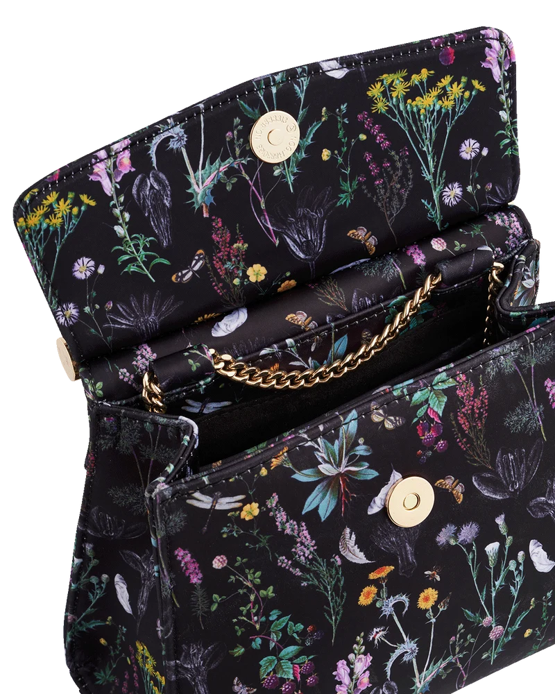 Black Wilderness Mini Top Handle Tote