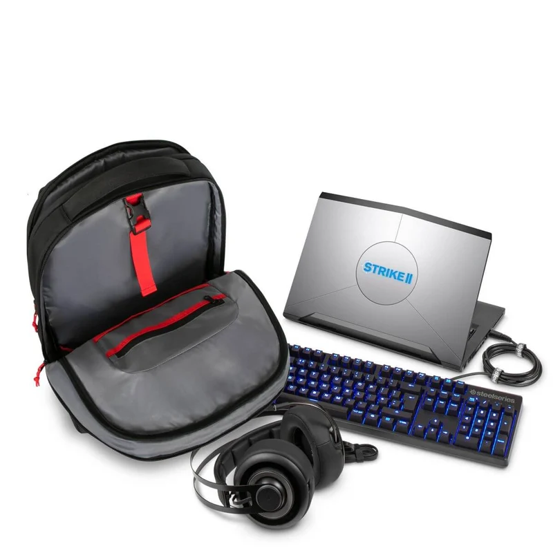 Sac à dos Gamer Strike II 17.3" - Noir