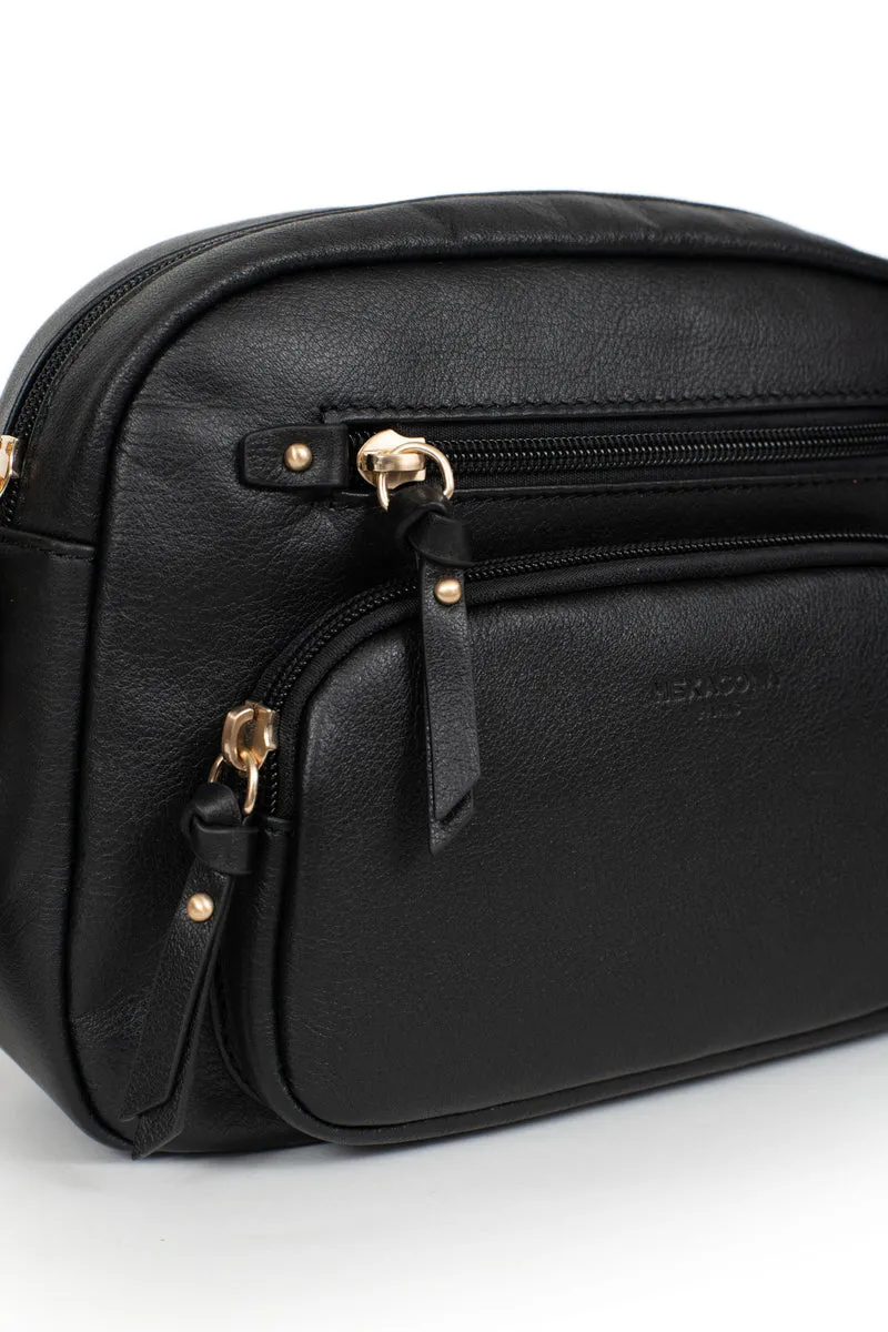 Sac porté travers - Cuir