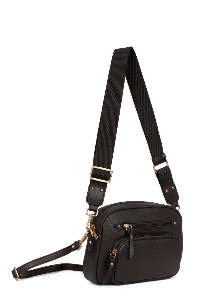 Sac porté travers - Cuir