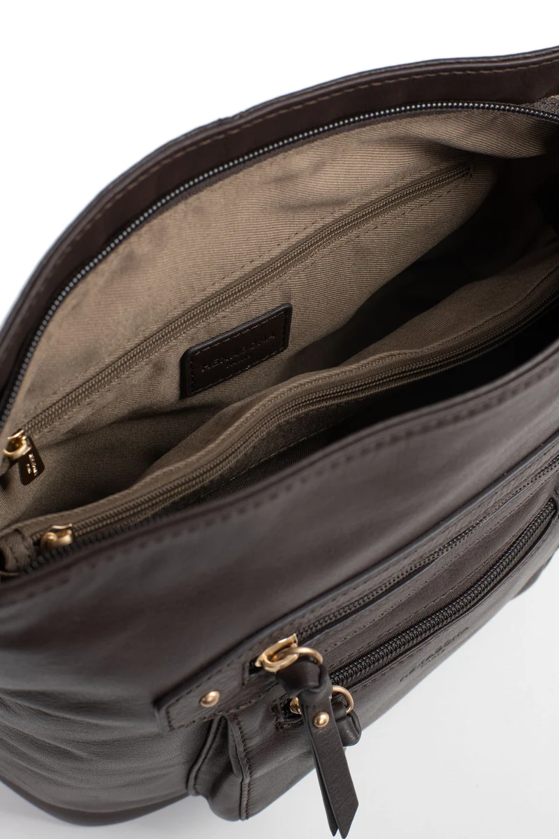 Sac porté travers - Cuir