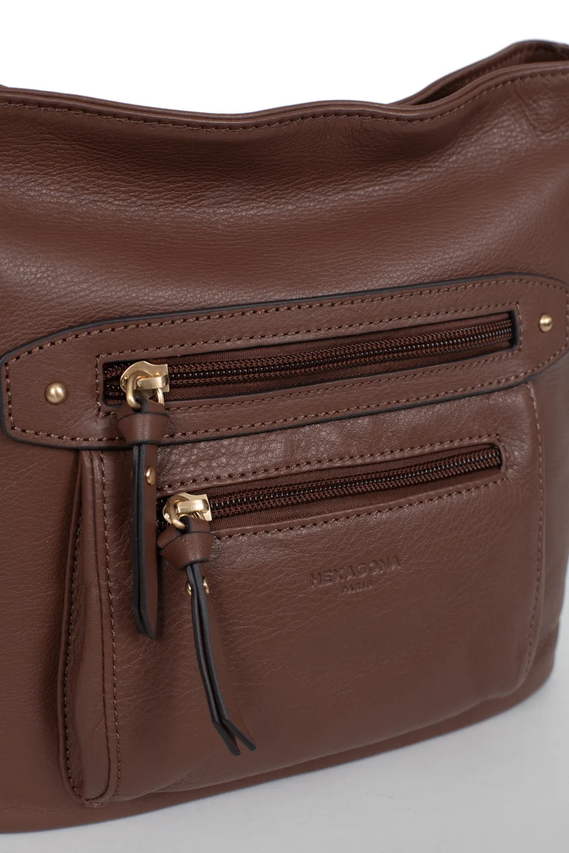 Sac porté travers - Cuir