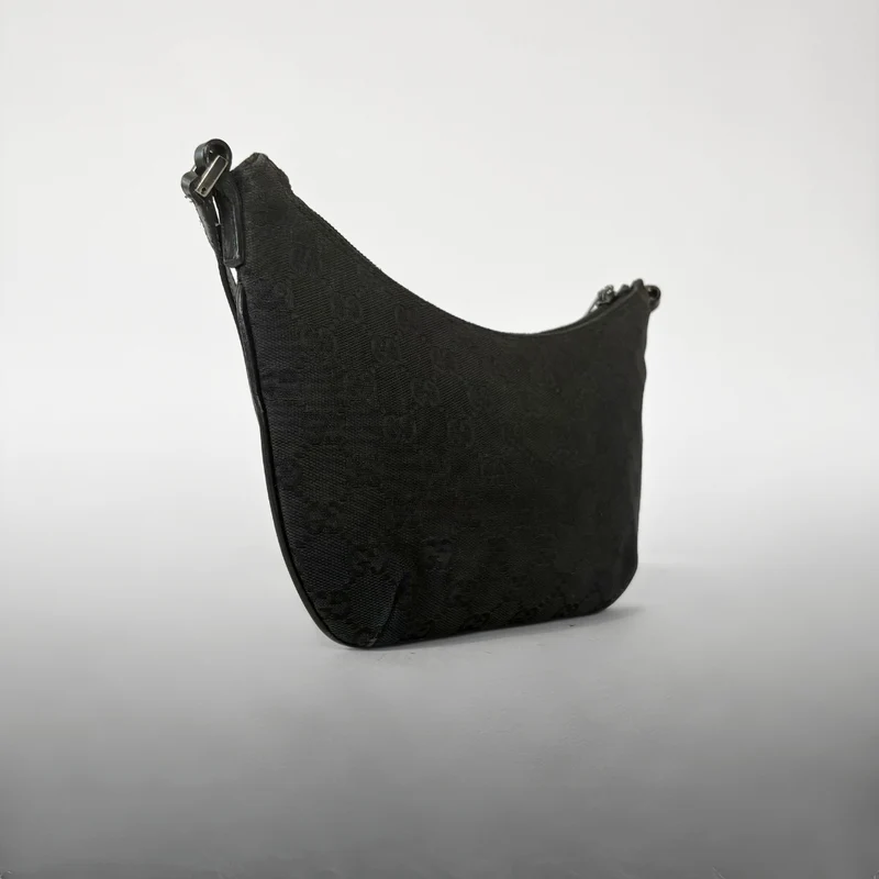 Gucci Sac bandoulière en toile noire