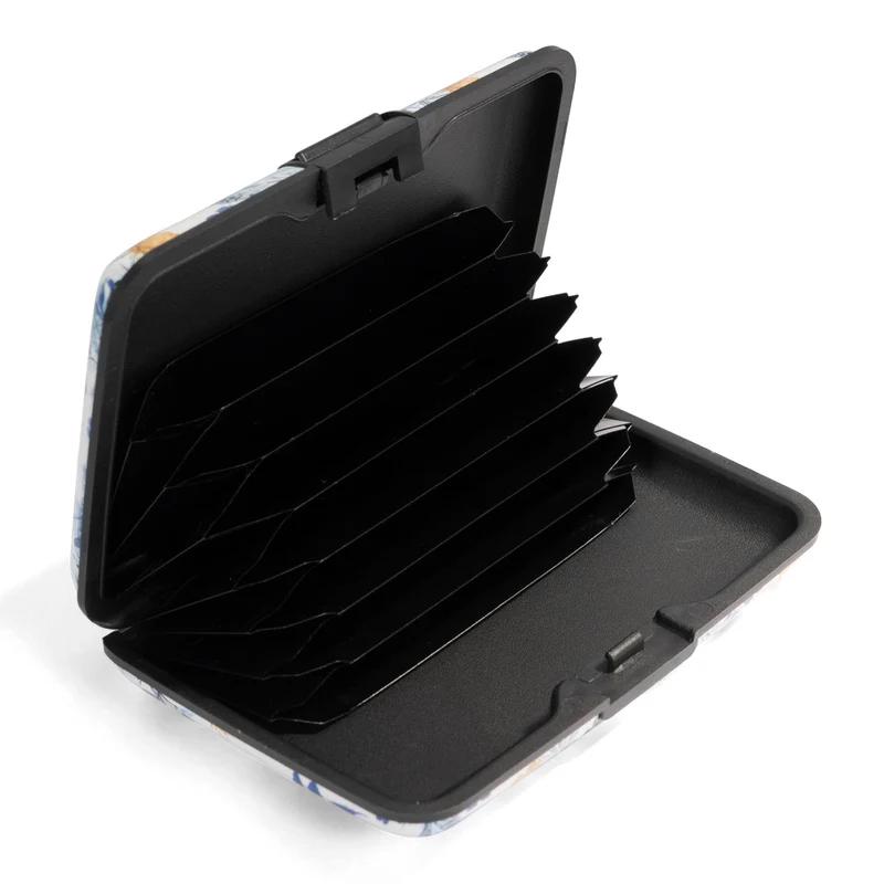 Tracker Aluminum Case RFID Floral Mushrooms