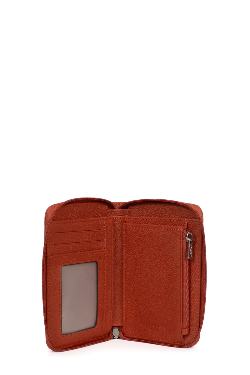 Portefeuille - 1 volet - Stop RFID - Cuir de vachette