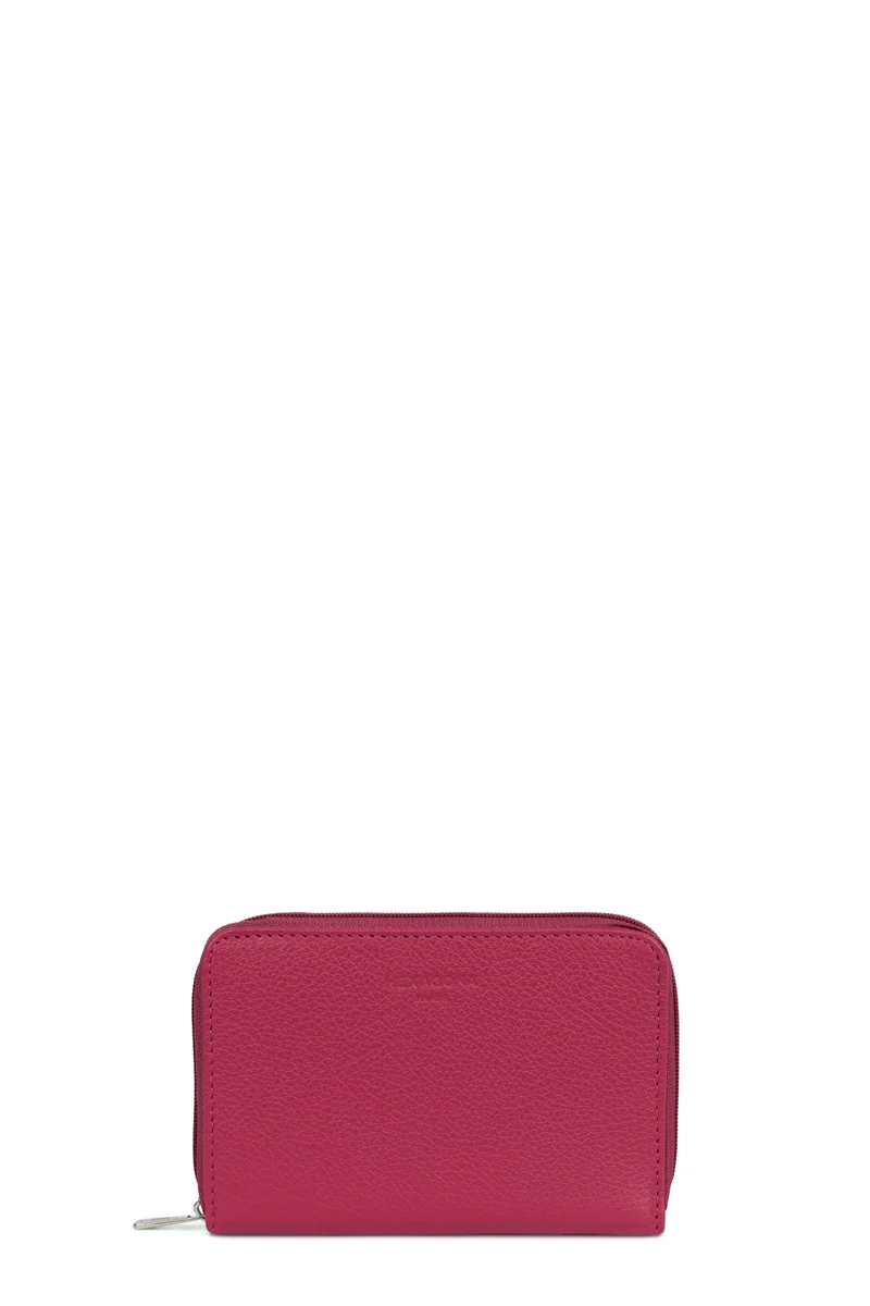 Portefeuille - 1 volet - Stop RFID - Cuir de vachette