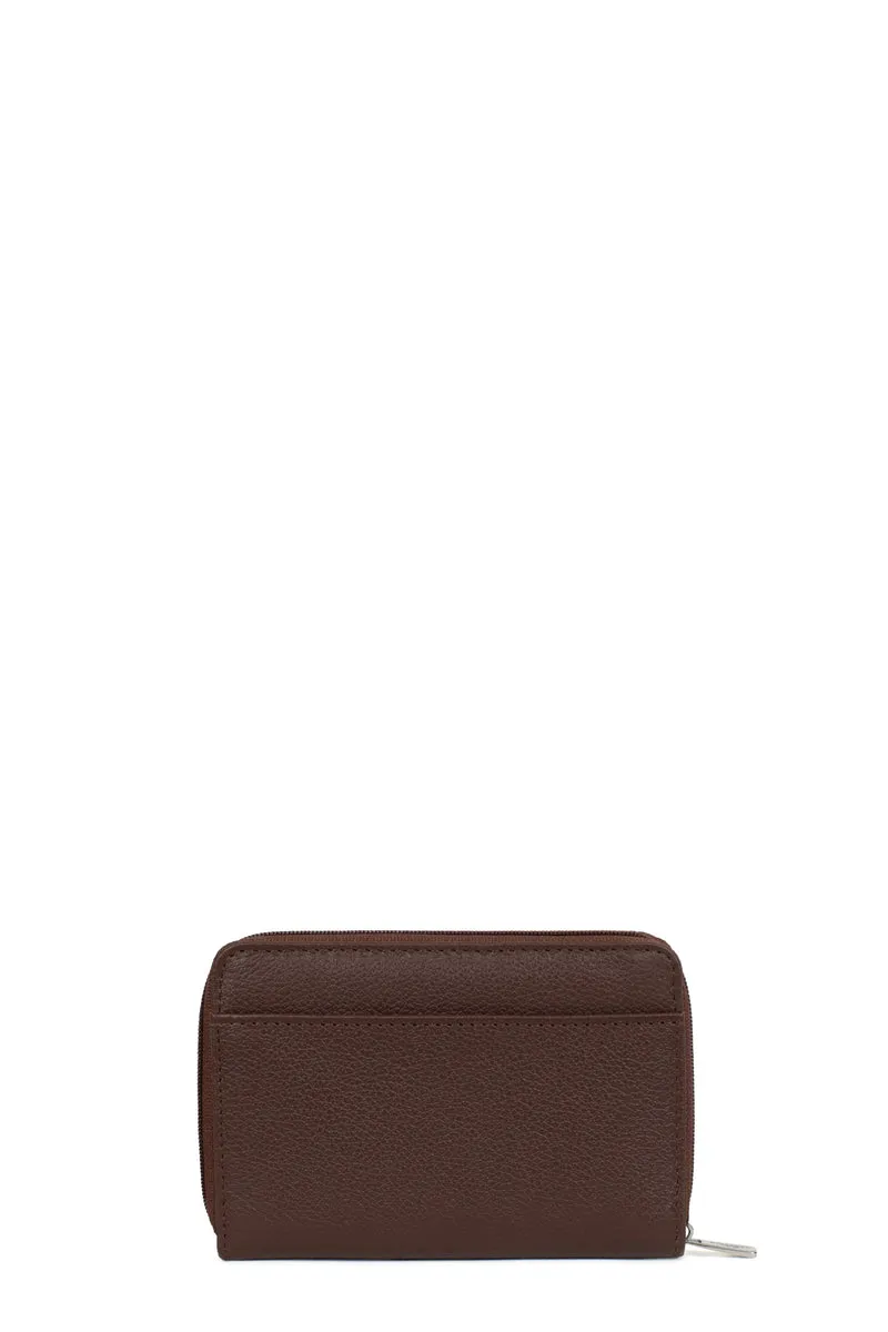 Portefeuille - 1 volet - Stop RFID - Cuir de vachette