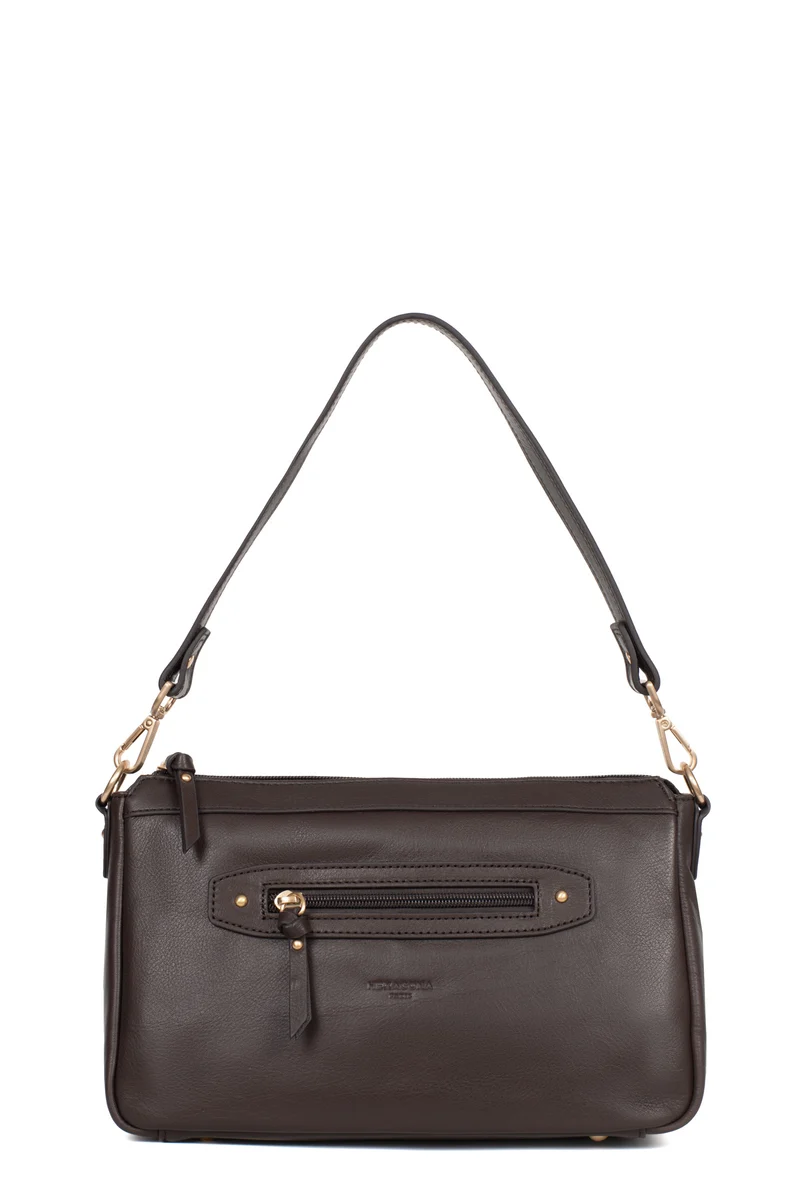 Sac porté épaule 1 anse - Cuir de vachette