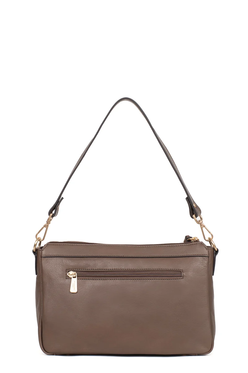 Sac porté épaule 1 anse - Cuir de vachette