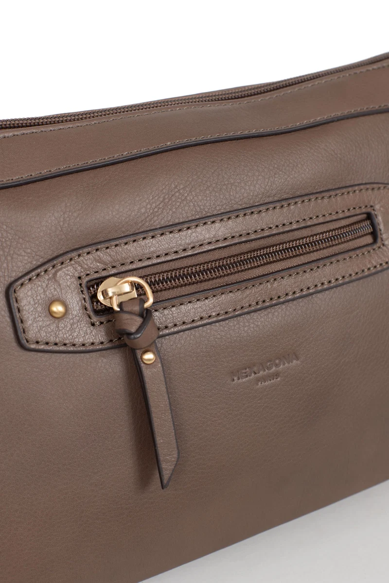 Sac porté épaule 1 anse - Cuir de vachette