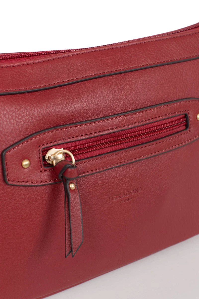 Sac porté épaule 1 anse - Cuir de vachette